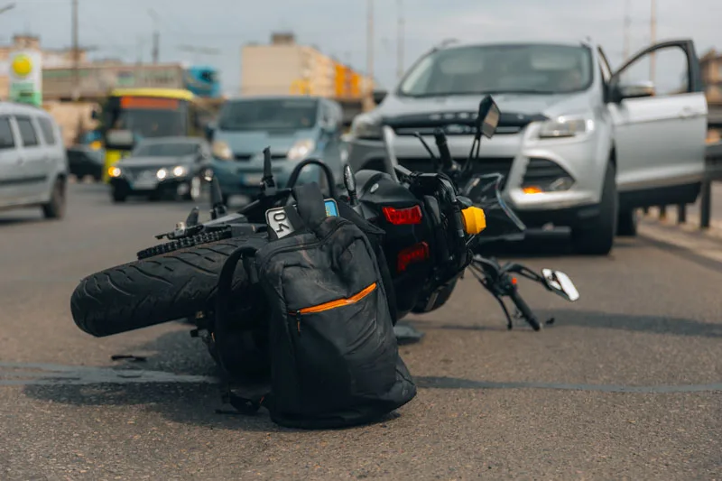 Motorcycle accident